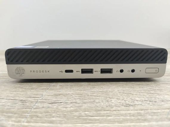 Неттоп HP ProDesk 600 G4 Desktop Mini USFF / Intel Core i5-8500T (6 ядер по 2.1 - 3.5 GHz) / 8 GB DDR4 / 256 GB SSD M.2 / Intel UHD Graphics 630 б/у | Зображення 1