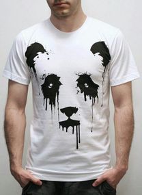 Футболка мужская с принтом повседневная S Белая