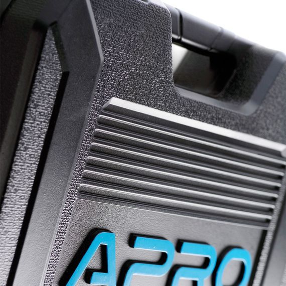 Набор насадок (инструментов) торцевых c трещоткой CrV 1/4, 1/2 (90Т) (94шт) APRO | Зображення 6