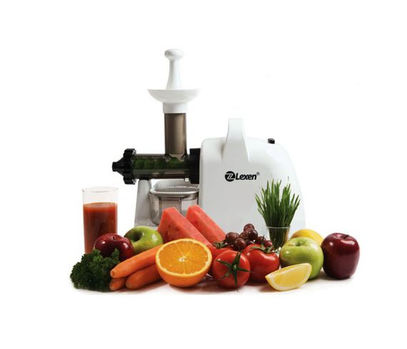 Lexen Healthy Juicer Electric шнекова соковижималка, сірий | Зображення 2