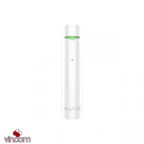 Беспроводной датчик разбития стекла Ajax GlassProtect white