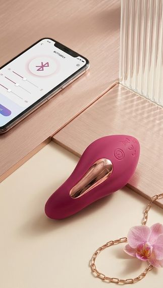 Вібратор у трусики BUTTERFLY Wearable Vibration Egg, смарт управління Sex Aura | Зображення 2