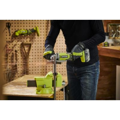 Шлифовальная машина Ryobi ONE+ RAG18125-1C40S 125мм, 18V, 1х4А·час 9000об/мин, сумка (5133005643) | Зображення 2