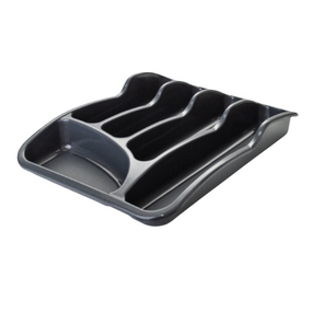 Лоток для столового приладдя пластик граніт Алеана