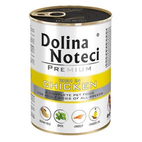 Dolina Noteci Premium 400г консерва для собак с курицей, овощами и рисом