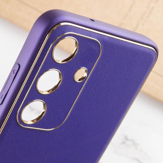 Кожаный чехол Xshield для Samsung Galaxy S23 FE Фиолетовый / Ultra Violet | Зображення 4
