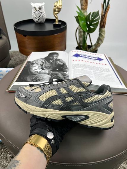 Чоловічі кросівки ASICS Gel-Kahana TR V4 Grey Beige (замша , текстиль) весна / літо / осінь 44 28 см | Зображення 1