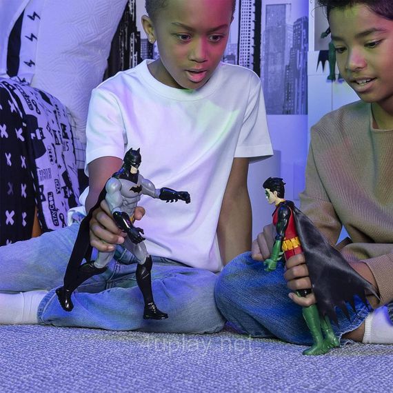 Игровая фигурка Бэтмен 30см. Batman 12-inch Rebirth Batman Action Figure. 11 точек артикуляции | Зображення 5