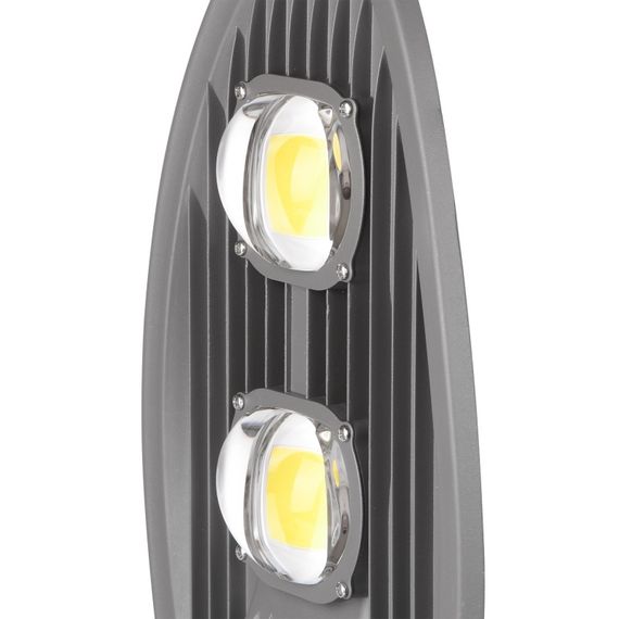 Светильник консольный на столб LED HL-604/100W J-6022 CW COB | Зображення 2