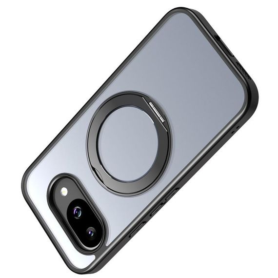 Чехол TPU+PC Aura Fold для Google Pixel 9a Black | Зображення 3