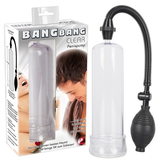 Вакуумна помпа Bang Bang Clear Sex Aura