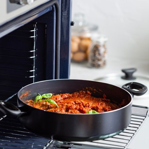 Сотейник із кришкою GreenPan Torino CC001694-001 28 см 4.2 л чорний | Зображення 9