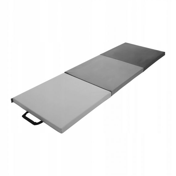 Мат гімнастичний складаний 4FIZJO 180 x 60 x 5 см 4FJ0571 Black/Grey (P-5907739319692) | Зображення 3