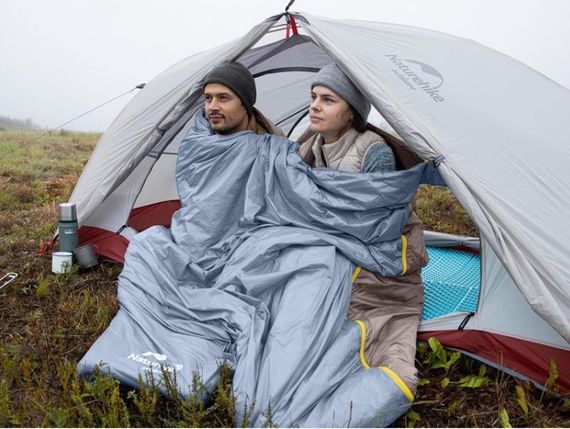 Спальник надлегкий Naturehike Summer LW180 NH21MSD09 правий, (15°C), p-p XL, зелений | Зображення 4
