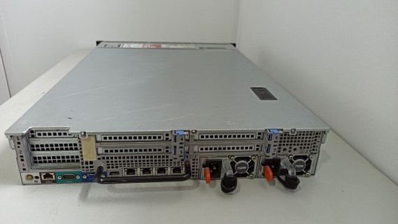 Сервер Dell PowerEdge R720 2U Rack / 2x Intel Xeon E5-2660 v2 (10 (20) ядер по 2.2-3 GHz) / 256 GB DDR3 / 2x 450 GB SAS / iRMC S3 Graphics / Два блока питания 750W б/у | Зображення 5