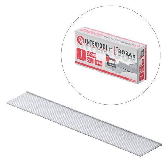 Гвозд для степлера INTERTOOL PT-86251