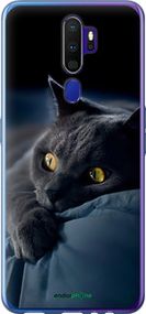 Чохол на Oppo A9 2020 Димчастий кіт "825u-1865-2448"