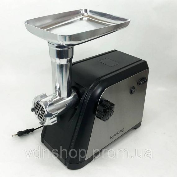 Мясорубки для кафе Rainberg RB-672 3000W, Мясорубка для домашнего приготовления мяса HE-63 | Зображення 7