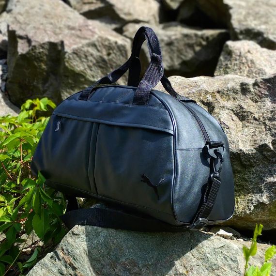 Спортивна шкіряна сумка, сумка для тренувань, дорожна сумка,сумка через плече | Зображення 4