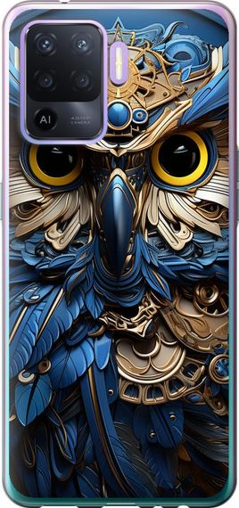 Чехол на Oppo Reno5 Lite Сова v2 "5649u-2312-17620"