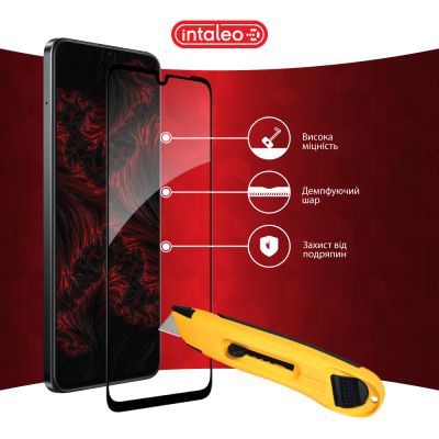 Стекло защитное Intaleo Full Glue Realme Note 60X Black (1283126609053) | Зображення 4