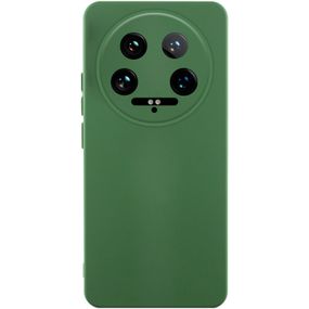 Чохол Silicone Cover Ummi Lakshmi Full Camera (AA) для Xiaomi 14 Ultra Зелений / Dark green