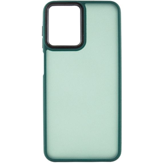 Чохол TPU+PC Lyon Frosted для Motorola Moto E13 Green | Зображення 1