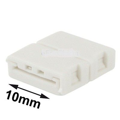 Коннектор пластиковый 10mm  Connector NEW 2pin | Зображення 1