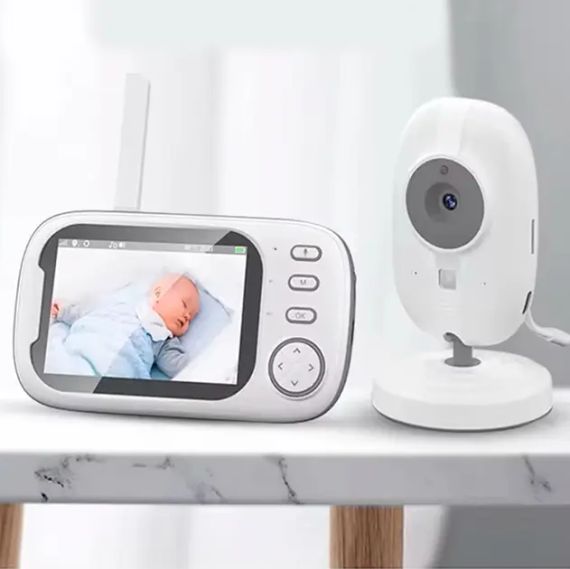 Видеоняня с дисплеем для мамы и детей для наблюдения камера и аудио связь ABM600
