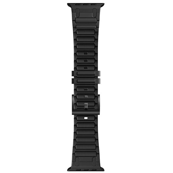 Ремінець Hoco WA35 Emir series thickened silicone strap для Apple watch 44/45/46/49mm Black