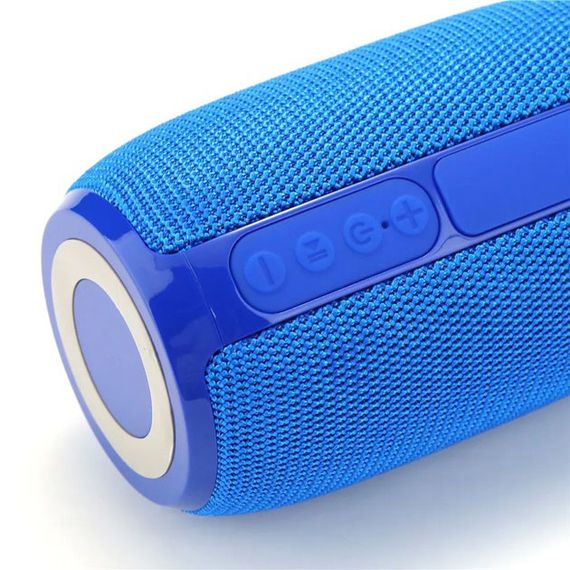 Портативна Bluetooth-колонка TG653 USB з ремінцем. Колір: синій | Зображення 1