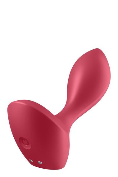 Анатомічна анальна пробка із вібрацією Satisfyer Backdoor Lover червона Sex Aura | Зображення 4
