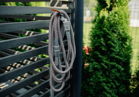 Шланг, що розтягується (комплект) Bradas SECRET DOTS 12 м WHITE LINE (WSCH12GYRD) | Зображення 1