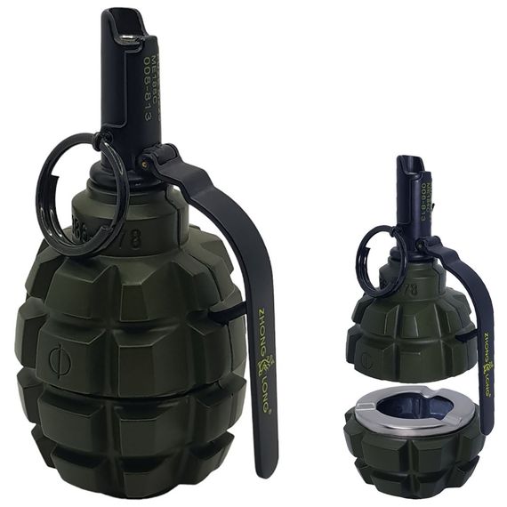 Зажигалка Граната Пепельница Настольная Ф1 | Зображення 1