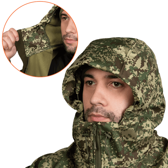 Куртка Stalker SoftShell Хижак НГУ (7495), XXXL | Зображення 3