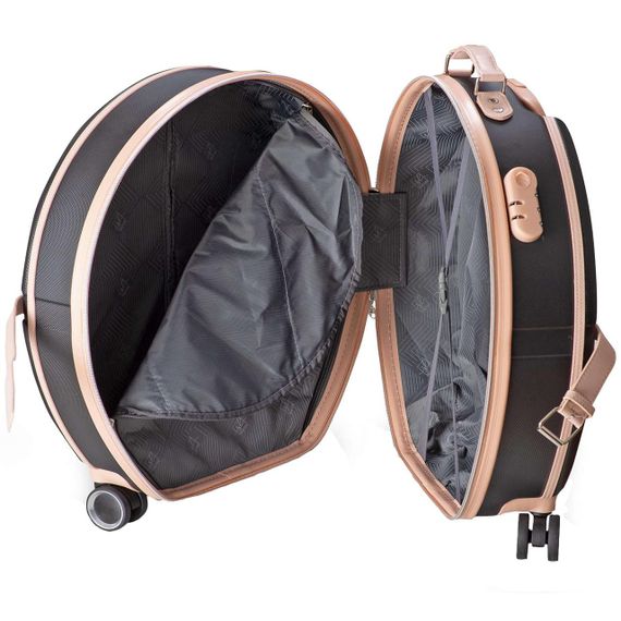 Валіза Semi Line 24" (M) Black/Pink Cream (T5671-3) | Зображення 1