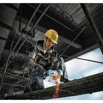 Шлифовальная машина Bosch GWS 180-LI, акум., 18В, 125мм, М14, 1,6кг (без АКБ и ЗУ) (0.601.9H9.020) | Зображення 5