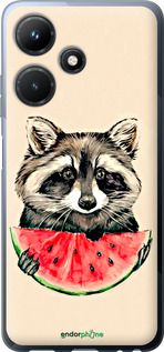 Чохол на Infinix Hot 30i Єнотик з кавуном "4605u-3045-2448"