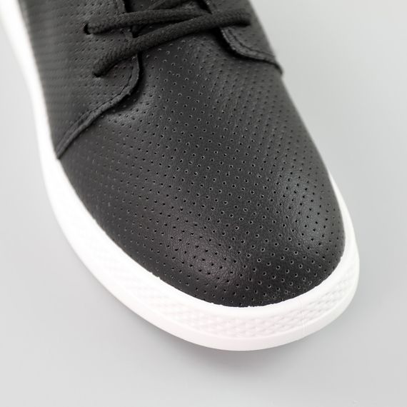 Кеди жіночі перфорація 591554 Чорні 36 37 38 39 40 41 | Зображення 3