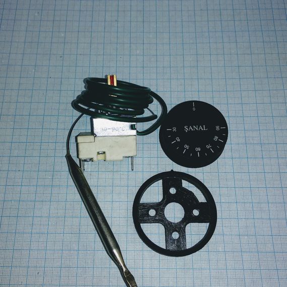 Терморегулятор капілярний 30°С-90°С Sanal(Туреччина) | Зображення 2