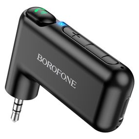 Bluetooth аудіо ресивер Borofone BC35 (AUX 3.5mm) Чорний