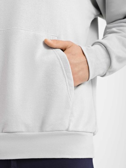 Худі для чоловіків світло сірий, 3XL | Зображення 3