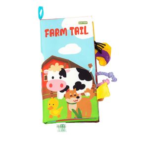 Детская книжечка шуршалочка "Домашние животные" 8725_свійські_тварини