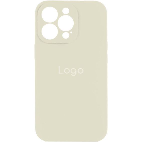 Чохол Silicone Case Full Size with Frame для iPhone 13 Pro Колір 11.Antique Білий | Зображення 6