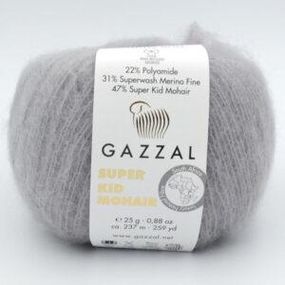 Super Kid Mohair № 64434 Gazzal Турецька пряжа для в'язання нитки кід мохер 64434