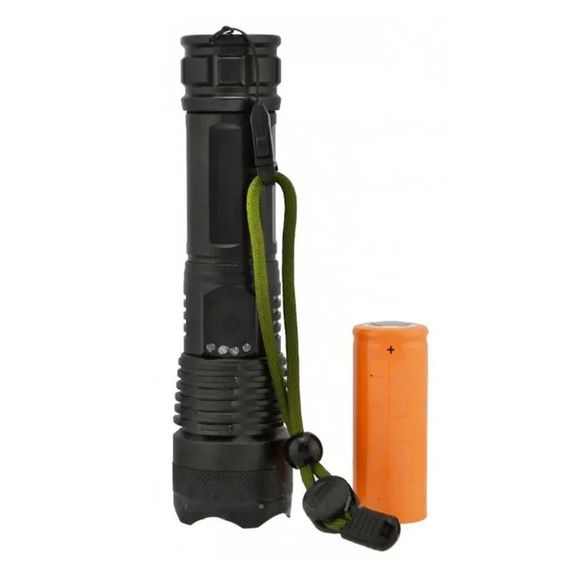 Потужний тактичний ліхтар USB 1500Lm до 1200 м ZOOM XPRO BLX71-P90 (234566288_270) | Зображення 3