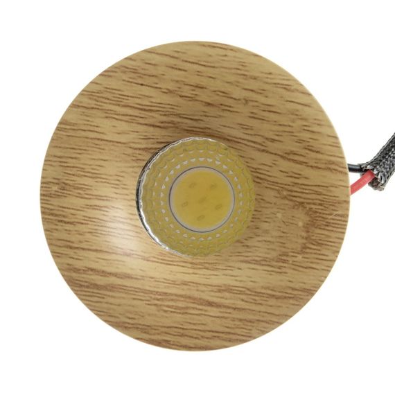 Светильник мебельный точечный LED-199/3W NW YL Wood | Зображення 5