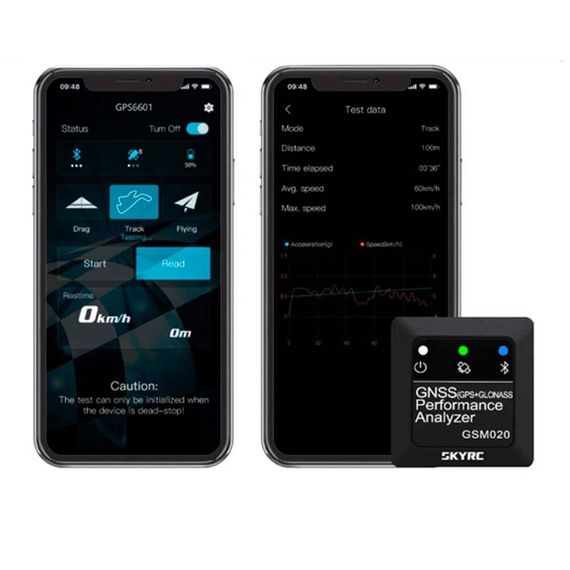 GNSS Аналізатор SKYRC GSM020 GPS вимірювач швидкості та висоти | Зображення 3