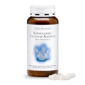 Вітаміни Sanct Bernhard "Кремній + Кальцій" для шкіри, волосся, суглобів, зміцнення імунітету та судинної системи, Німеччина