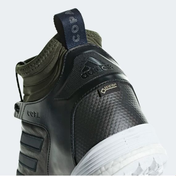 Футбольная обувь adidas Copa Mid Turf GTX BB7430 (черные, кожа, мембрана, высокие, сороконожки, бренд адидас) | Зображення 7
